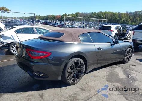 2013 Maserati Granturismo из США, поврежденный, VIN ZAM45MMA1D0067267